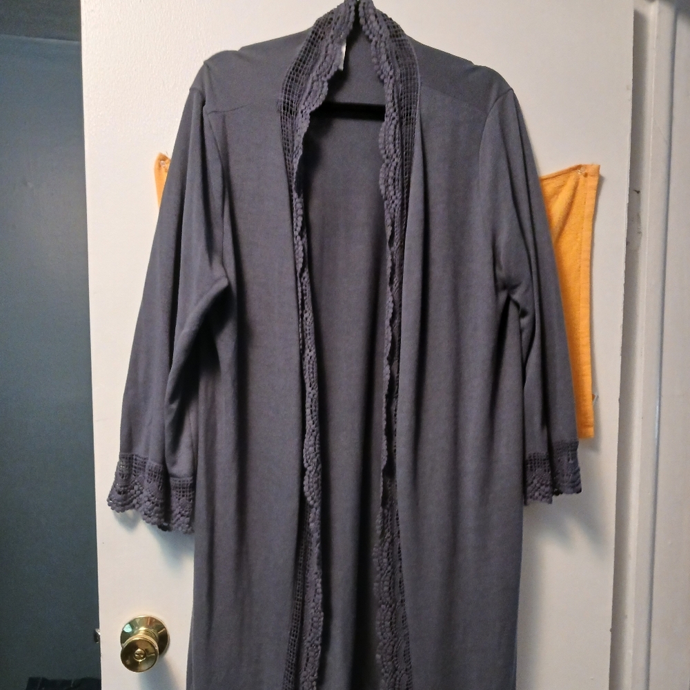 Tickle teal kimono